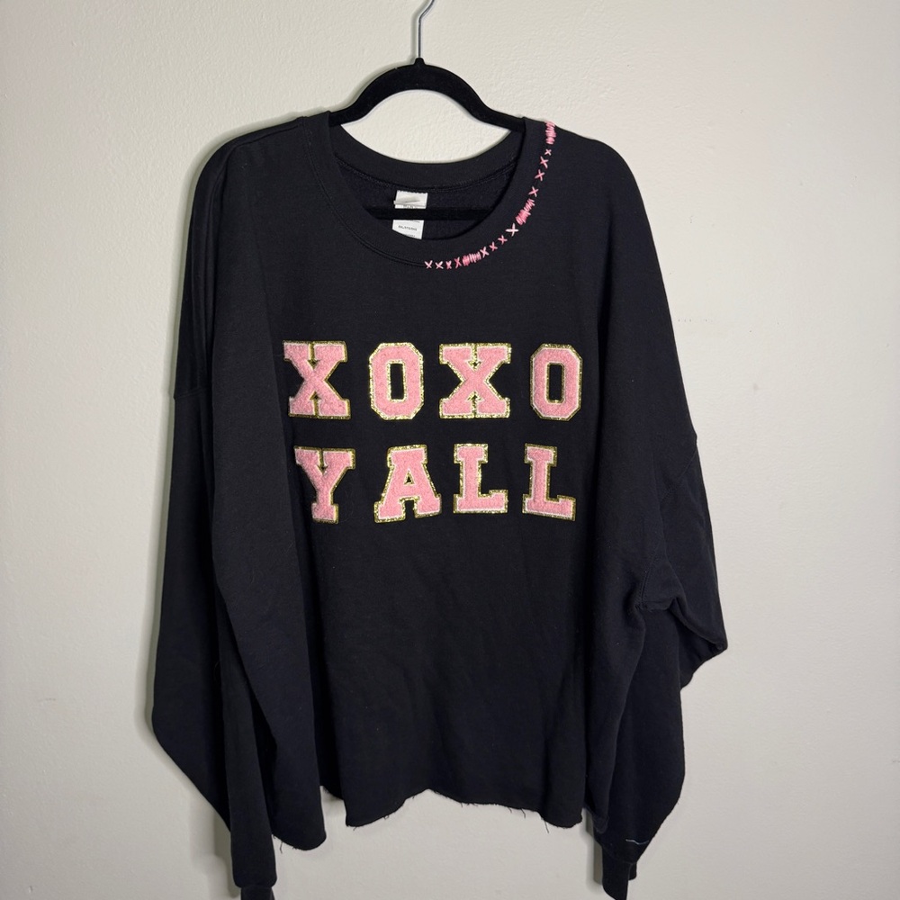 Custom 'XOXO Y'ALL' Sweatshirt